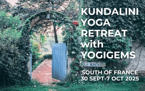 Kundalini yoga retreat in South of France image of entrance