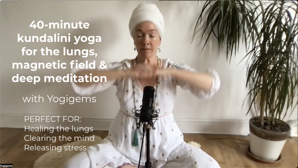 Kundalini Yoga Kriya for lungs, magnetic field and deep meditation ...
